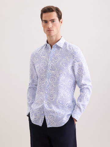 Coupe regular Chemise business SEIDENSTICKER en bleu