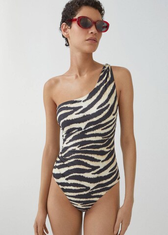 MANGO Swimsuit in Mixed colors: front