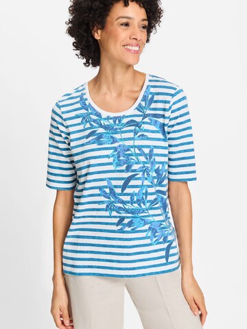 Olsen Shirt in Blauw: voorkant