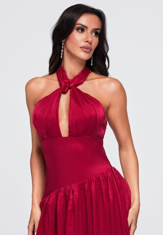 Ombre Avondjurk in Rood