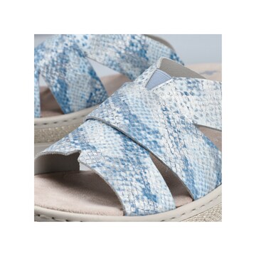 Mule Rieker en bleu