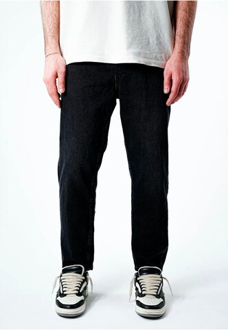 2Y Premium Regular Jeans in Schwarz: Vorderseite