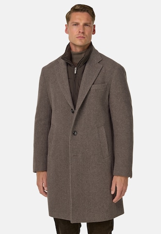 Boggi Milano Between-seasons coat in Brown