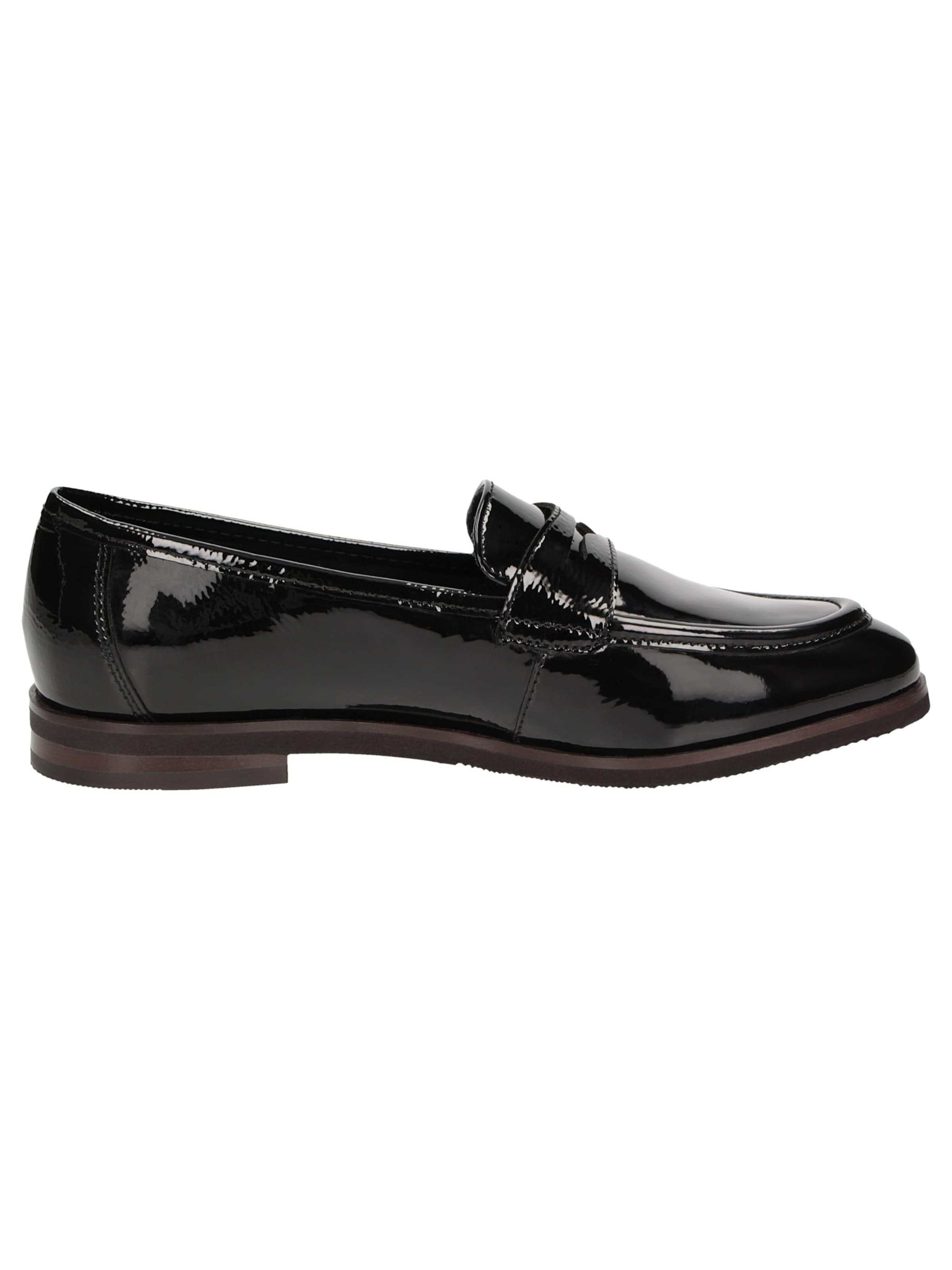 SIOUX Mocassins ' Bovinia-713 ' in Zwart