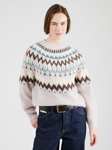 Pull-over 'JDYKINSLEY' JDY en violet : devant