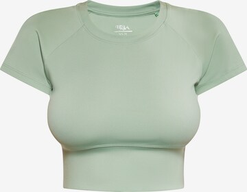 IZIA Shirt in Groen: voorkant