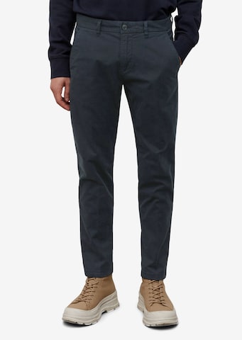 Marc O'Polo Chino 'STIG' in Blauw: voorkant