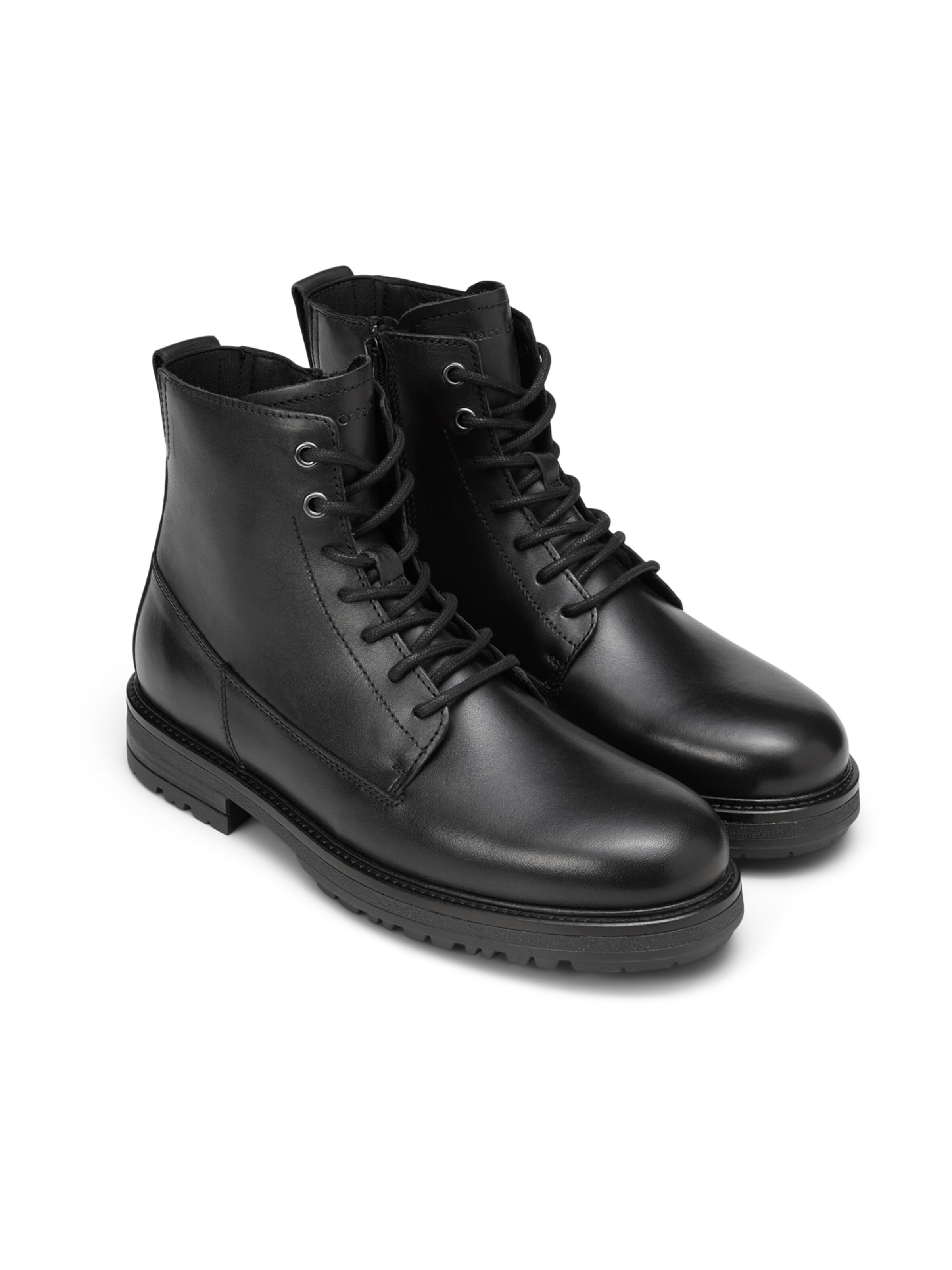 Bottines à lacets Marc O'Polo en noir