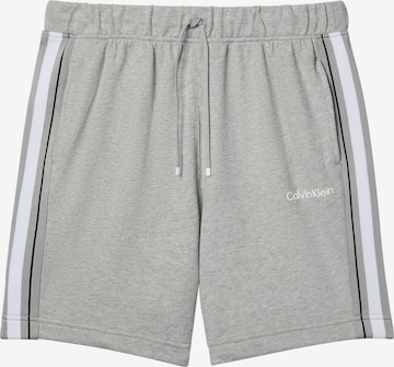 Pantalon fonctionnel Calvin Klein Sport en gris : devant