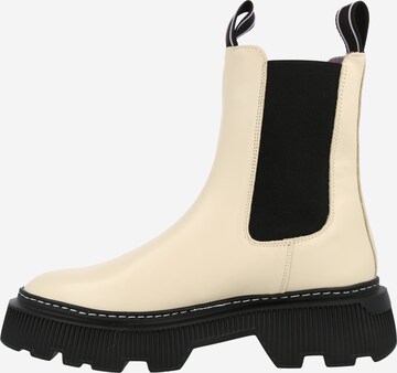 LÄST Chelsea Boots 'Trixy' in White