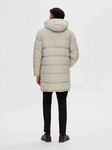 SELECTED Winter coat in Beige