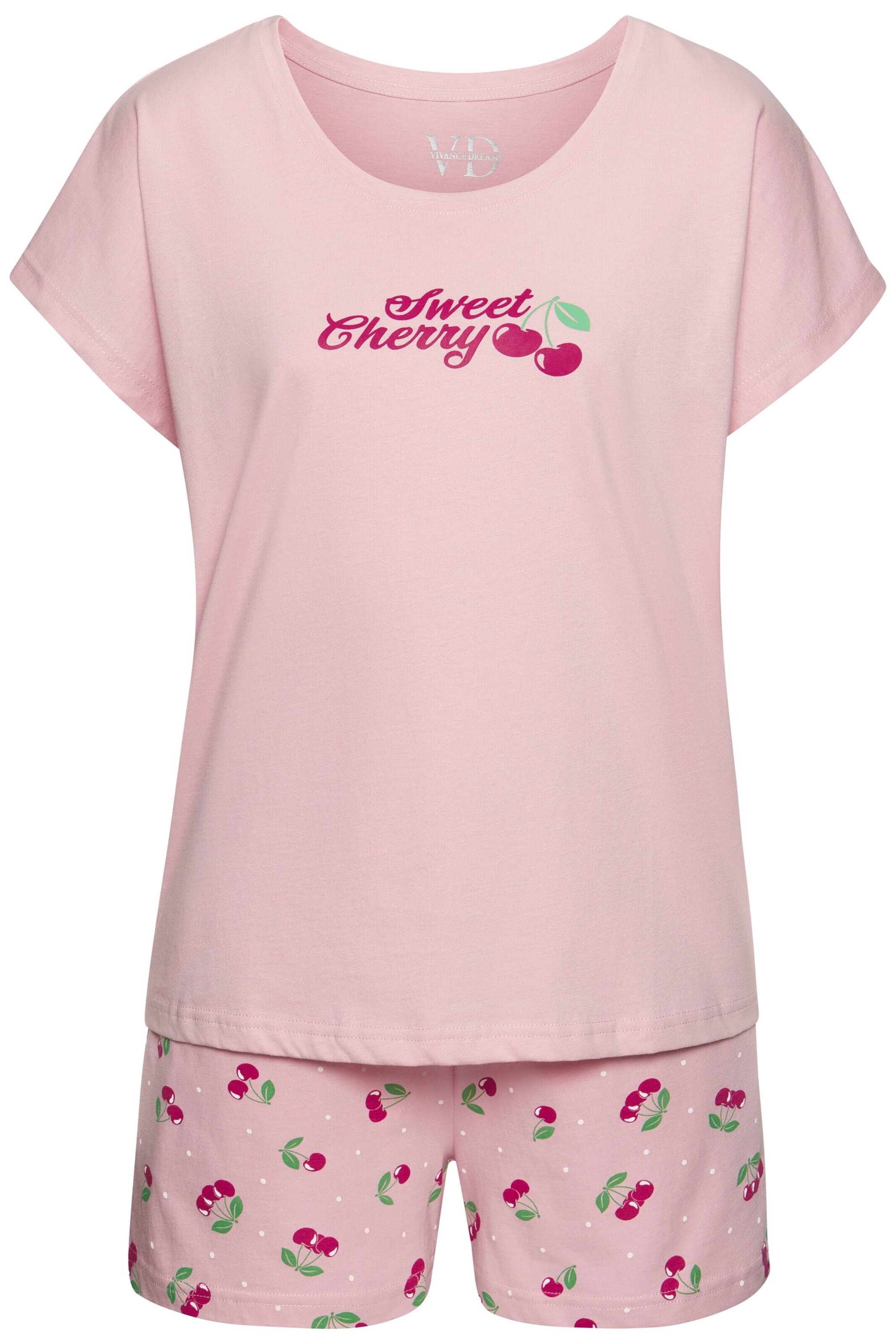 VIVANCE Pyžamo - zelená / bobule / růžová, Produkt