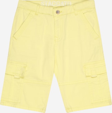 Regular Pantalon STACCATO en jaune : devant