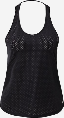 NIKE Sport top - fekete: elől