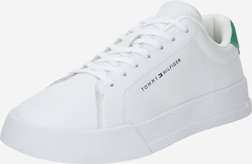 Sneaker low 'COURT' de la TOMMY HILFIGER pe alb: față