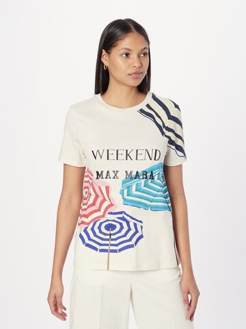 Weekend Max Mara T-Shirt 'MURANO' in Beige: Vorderseite