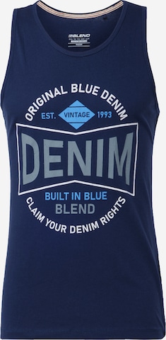 BLEND Μπλουζάκι σε μπλε: μπροστά