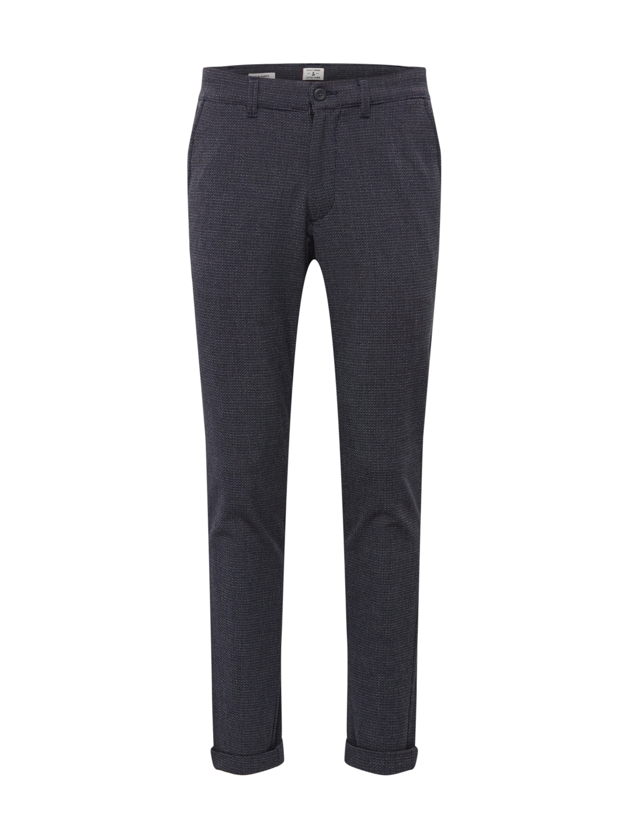 JACK & JONES Slimfit Hose 'Marco Stuart' in Grau: Vorderseite