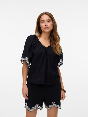 Chemisier 'VMDiana' VERO MODA en noir : devant