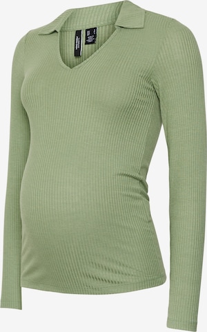 Vero Moda Maternity Shirt 'MELLI' in Green: front