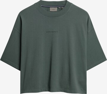 Superdry Shirt in Groen: voorkant