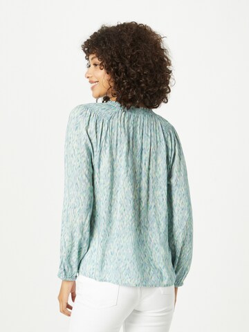 comma casual identity Bluse in Blau