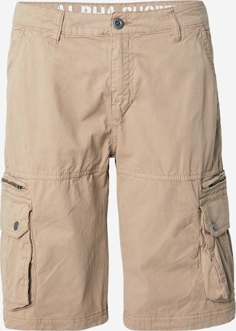 ALPHA INDUSTRIES Regular Hose in Beige: Vorderseite