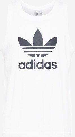 ADIDAS ORIGINALS Shirt 'Adicolor Classics Trefoil' in White: front