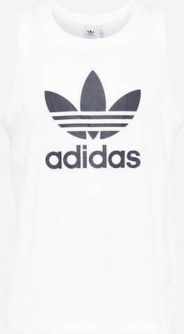 ADIDAS ORIGINALS Shirt 'Trefoil' in Wit: voorkant