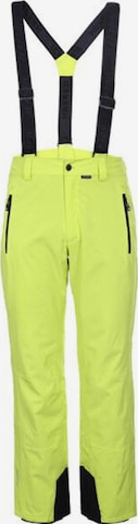 ICEPEAK Regular Outdoor Pants ' NOXOS ' in Yellow: front