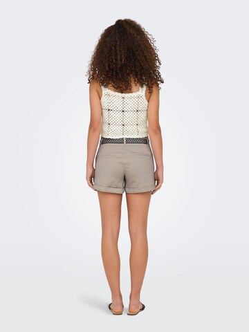 ONLY Regular Trousers 'ONLBIANA' in Grey