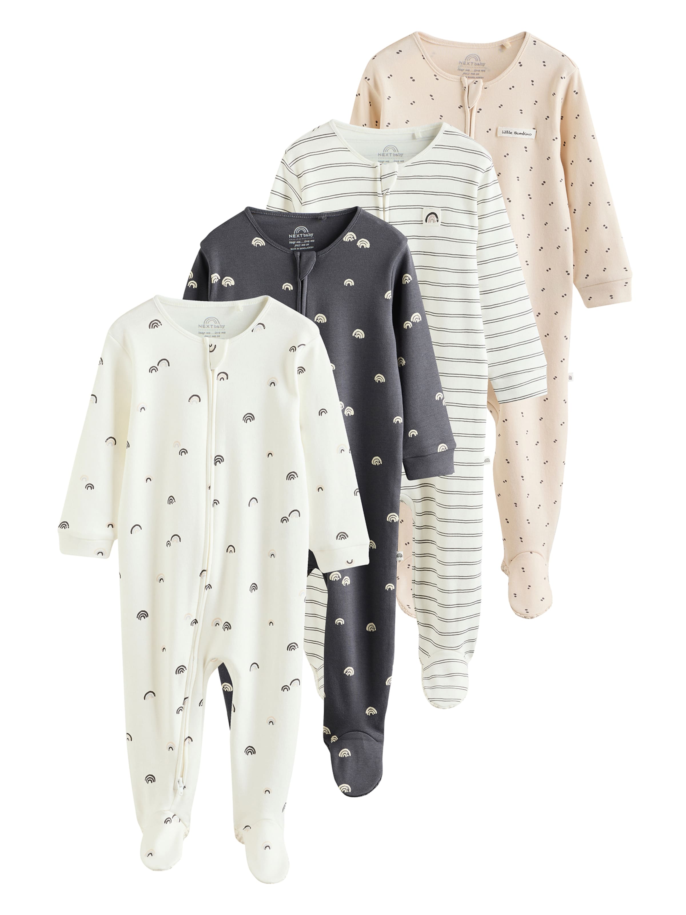 Next Pidžaama, värv valge: eest vaates