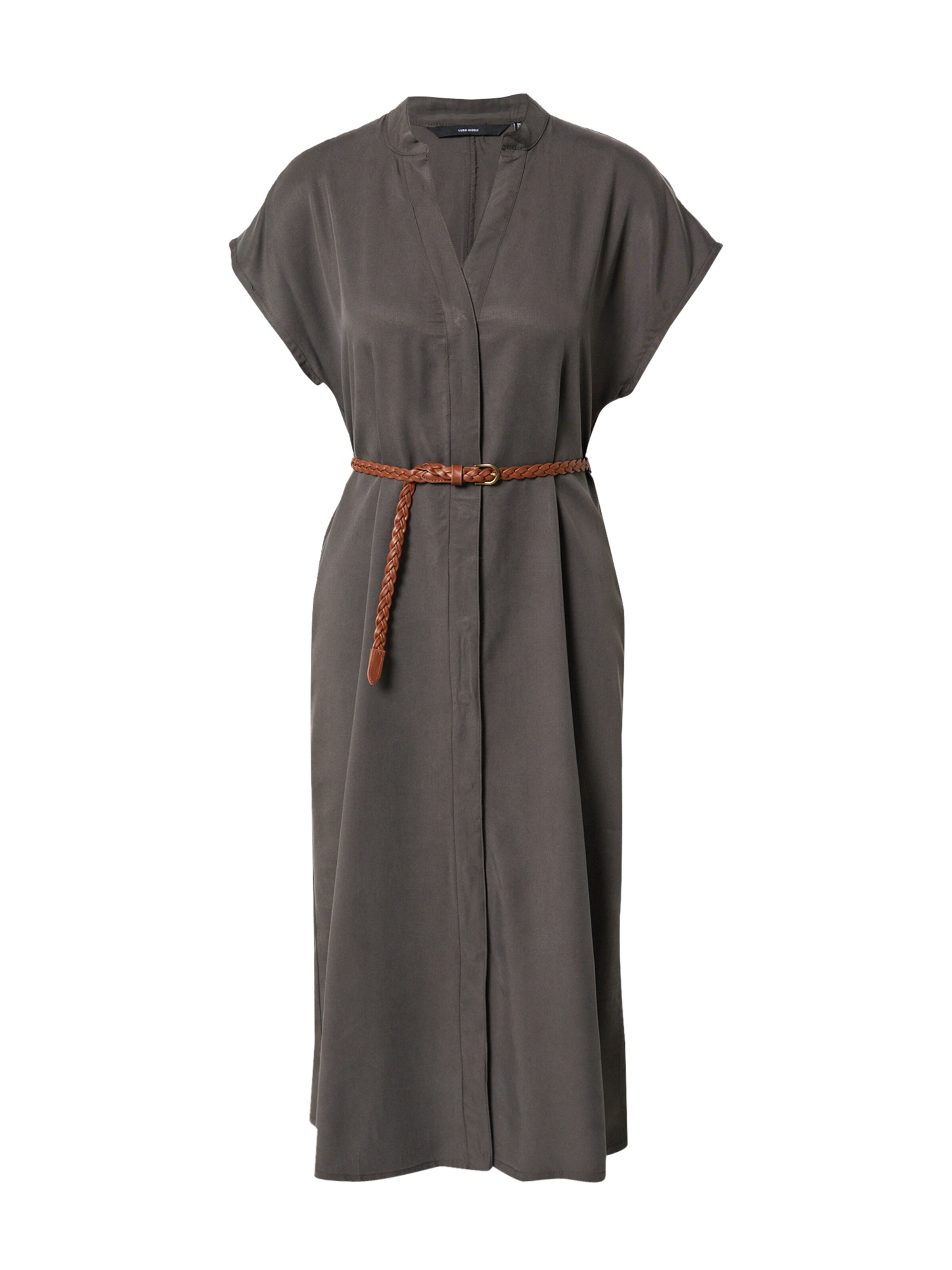 Frauen Kleider VERO MODA Kleid 'IRENE' in Dunkelgrau - EE39437 Frauen Kleider VERO MODA Kleid 'IRENE' in Dunkelgrau - EE39437