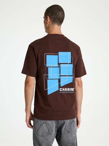 T-Shirt 'Dexx' CHASIN' en marron