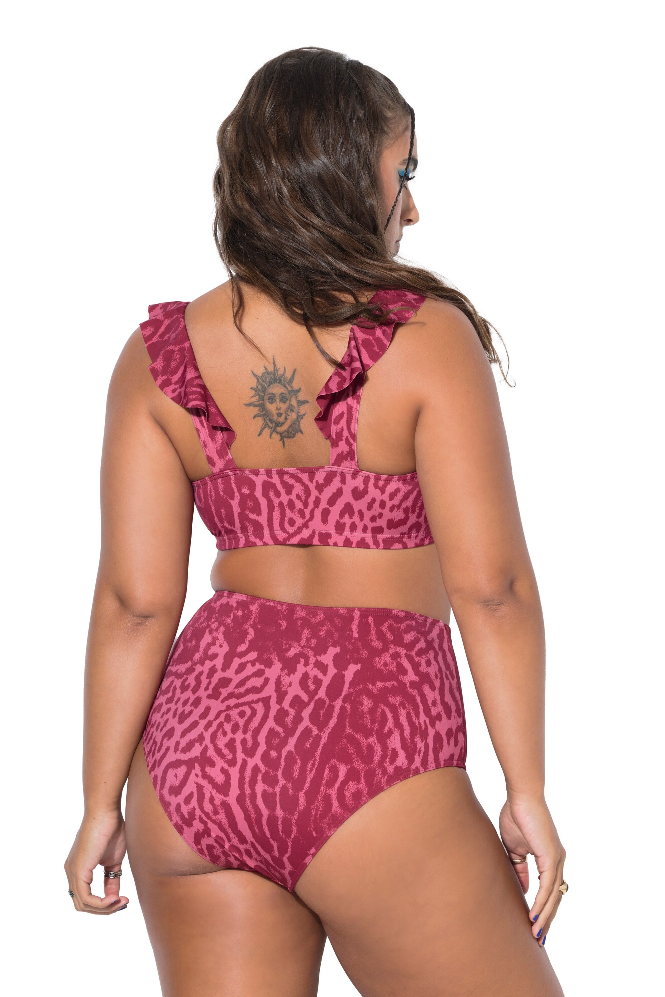 Studio Untold Bralette Bikini top in Red