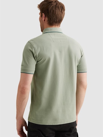 PME Legend - Camiseta 'Polo shirt in piqué with artwork' en verde