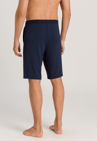 Hanro Pajama pants 'Casuals' in Blue