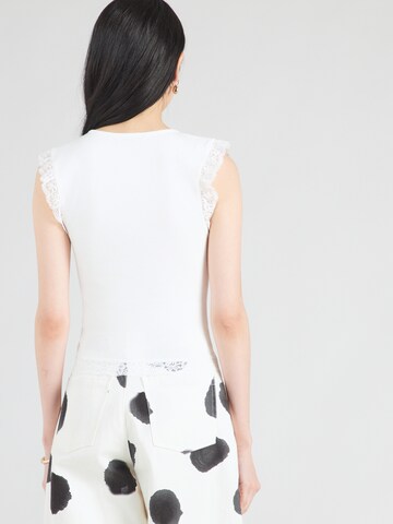 ABOUT YOU - Top 'Camille' en blanco