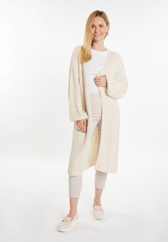 usha WHITE LABEL Knit Cardigan in Beige