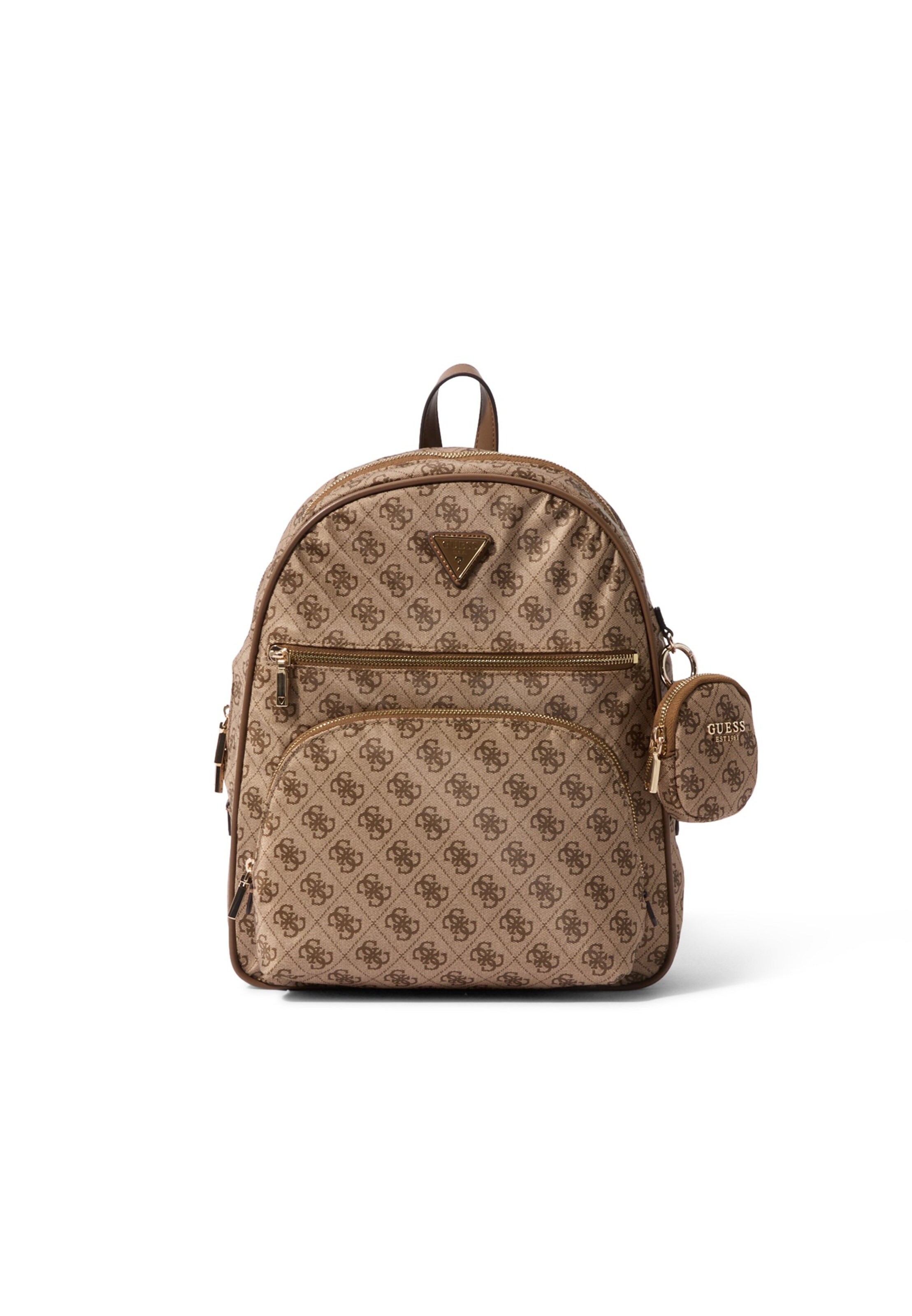 Zaino 'ADRIAN' di GUESS in marrone: frontale