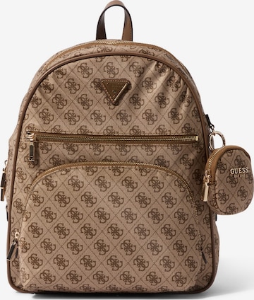 Zaino 'ADRIAN' di GUESS in marrone: frontale