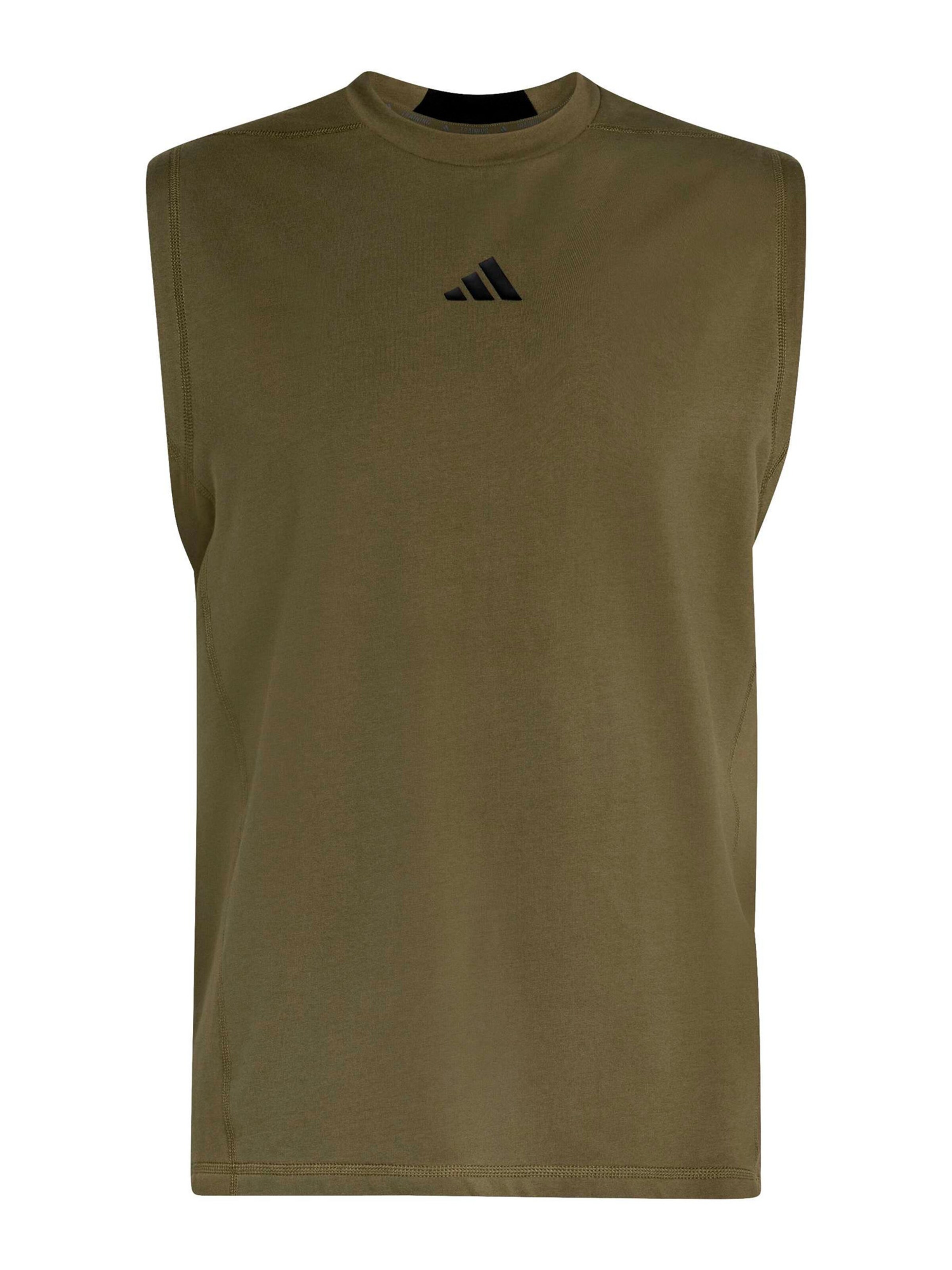 Tricou funcțional 'D4T' de la ADIDAS PERFORMANCE pe verde: față