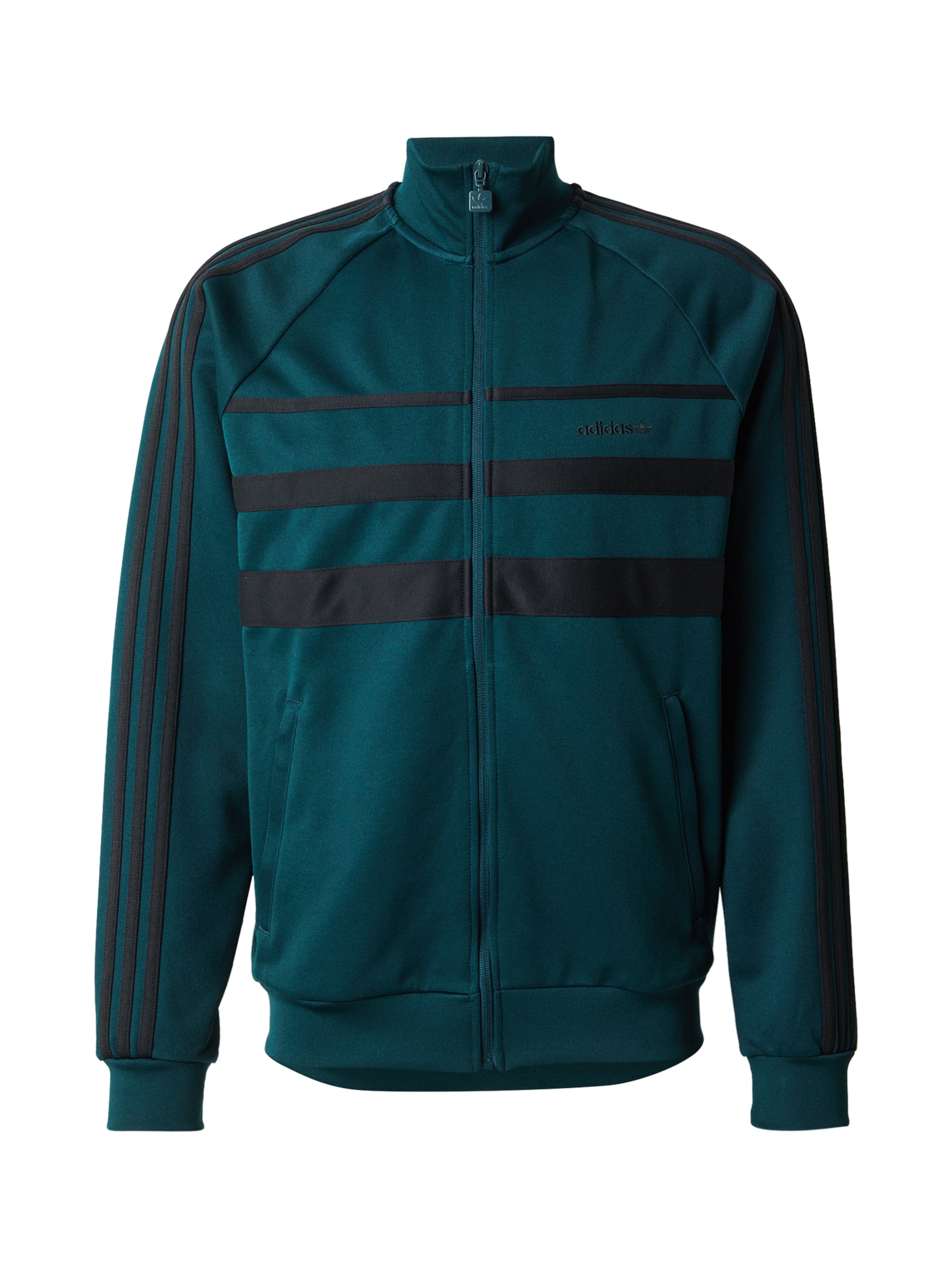 Giacca di felpa 'The First' di ADIDAS ORIGINALS in verde: frontale