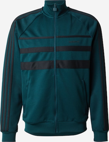 Giacca di felpa 'The First' di ADIDAS ORIGINALS in verde: frontale