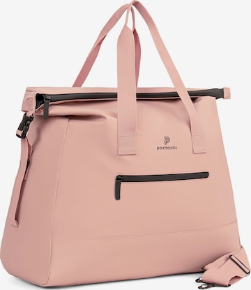 Borsa weekend 'Urban Collection' di Pactastic in rosa