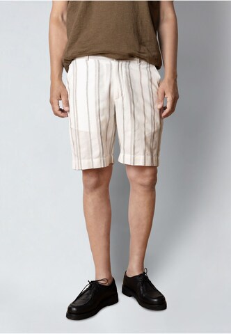 Clean Cut Copenhagen - Regular Calças 'Barcelona Evald' em bege: frente