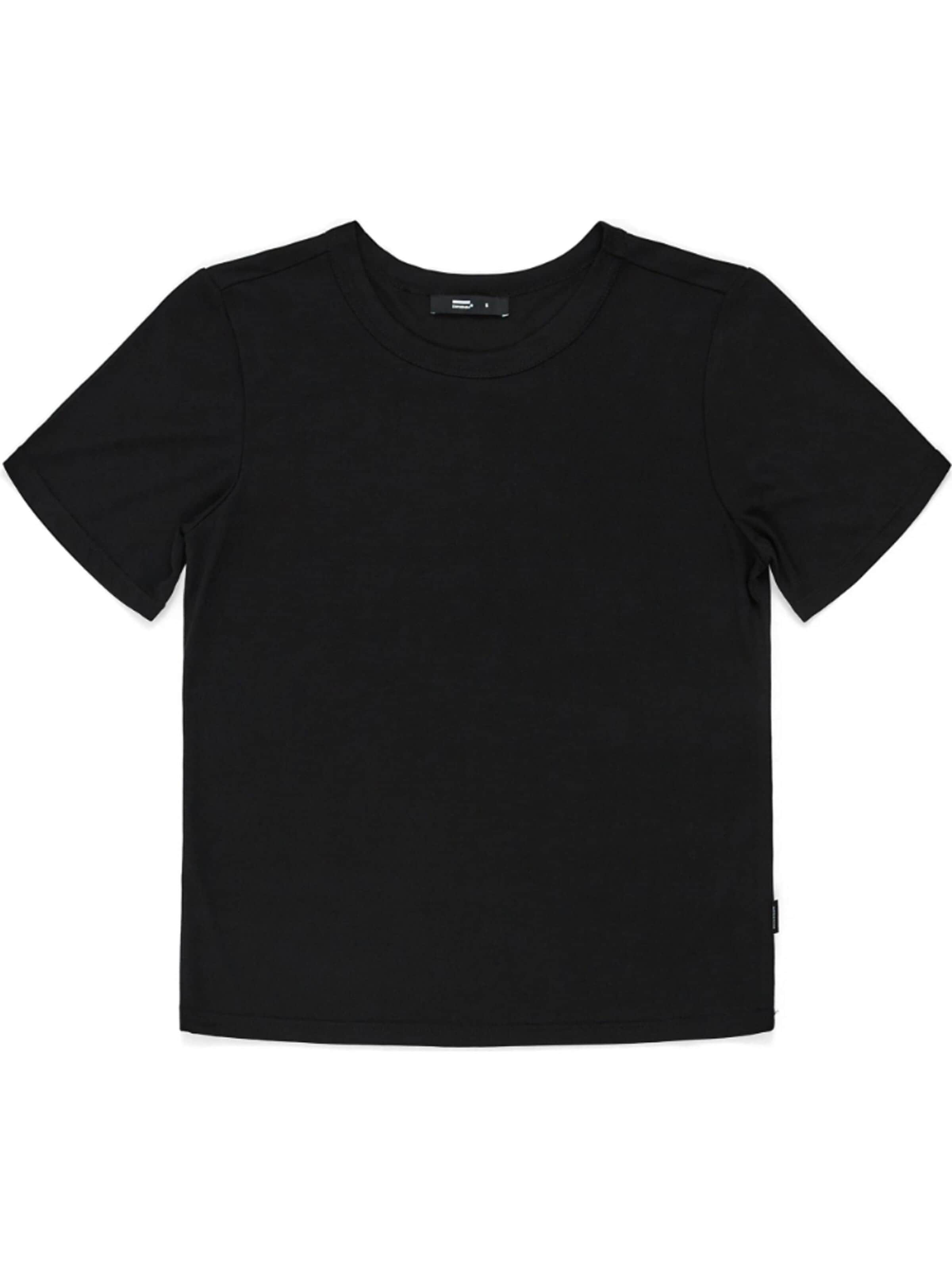 Dr. Denim Shirt 'Lyra' in Zwart: voorkant