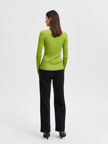 SELECTED FEMME Sweater 'Lydia' in Green