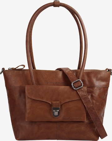 Spikes & Sparrow Shopper in Braun: Vorderseite