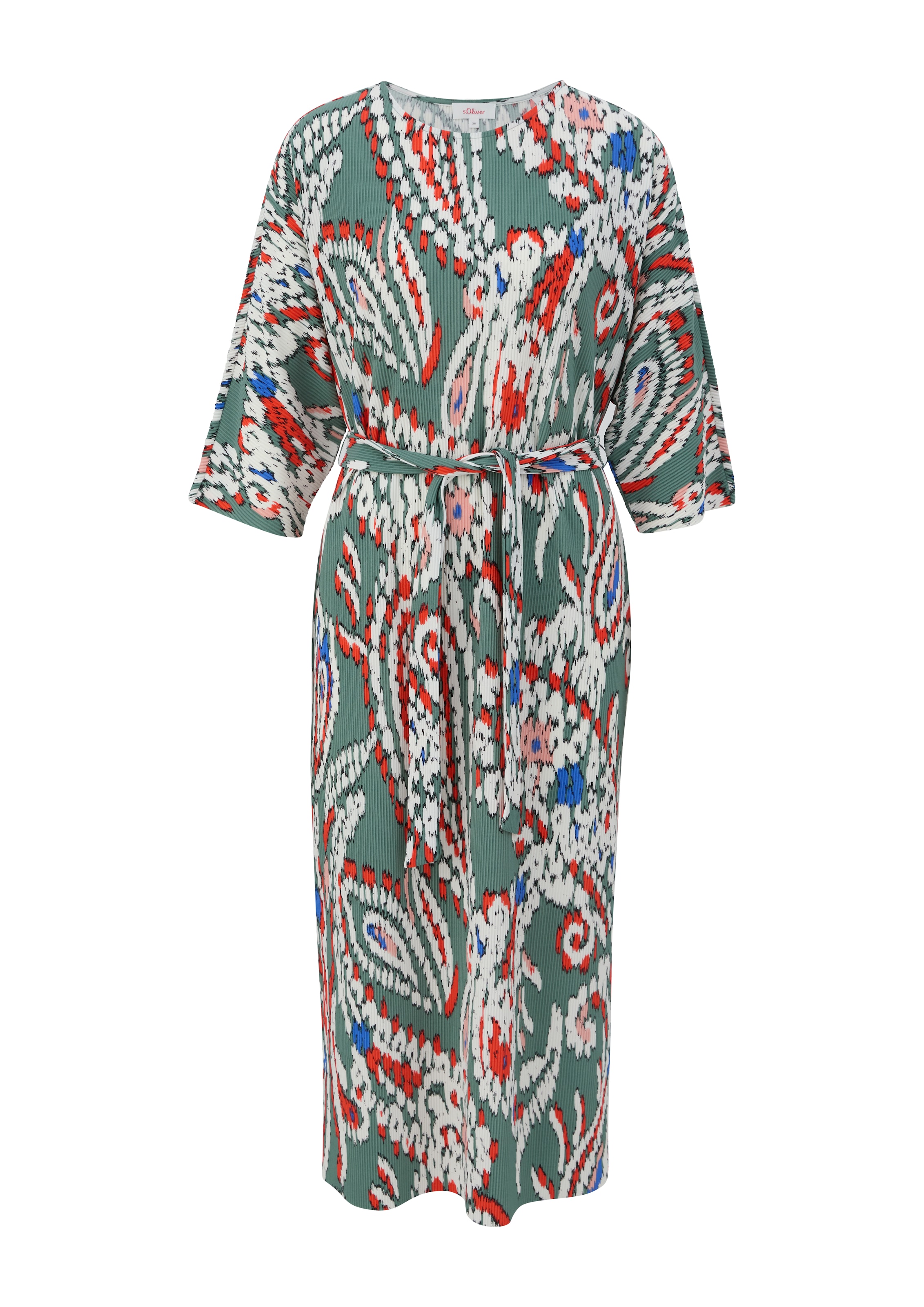 s.Oliver Платье в Зеленый: спереди